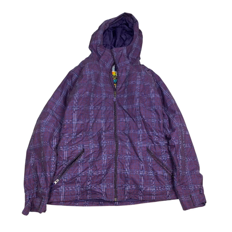 Jacket Puffer & Quilted By Burton In Purple, Size: Xl Tiered Jacket Buttoned Jacket Zippered Jacket Jacket Puffer & Quilted By Burton In Purple, Size: Xl Tiered Jacket Buttoned Jacket Zippered Jacket