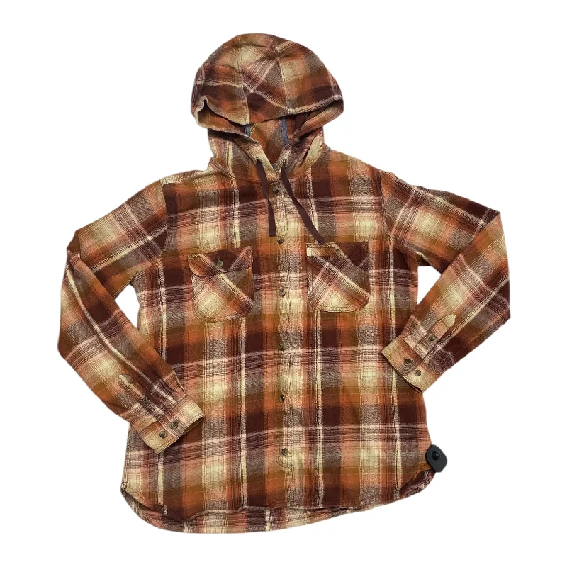 Jacket Shirt By Carhartt In Multi-colored, Size: L Satin Jacket Silk Jacket Chiffon Jacket Jacket Shirt By Carhartt In Multi-colored, Size: L Satin Jacket Silk Jacket Chiffon Jacket