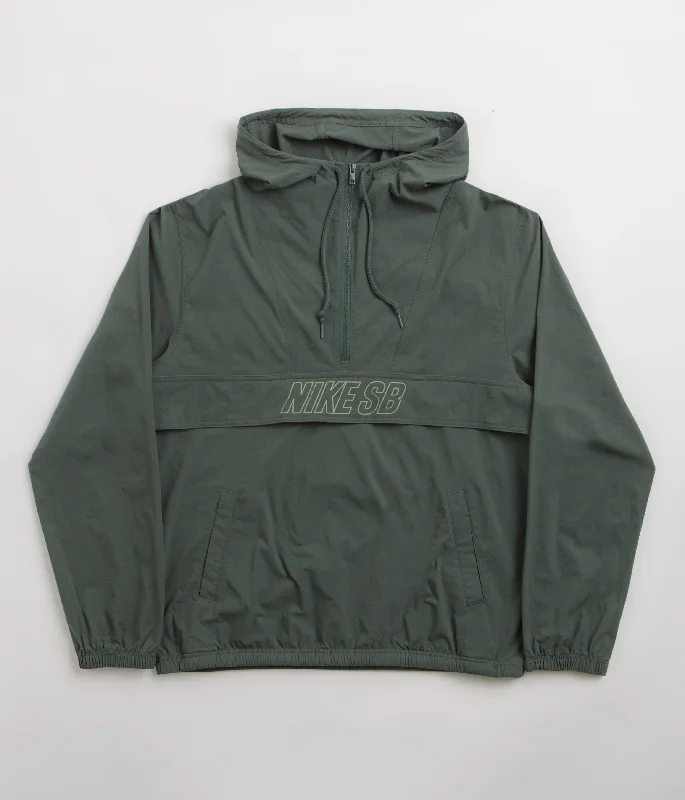 Nike SB Anorak Jacket - Vintage Green / Oil Green Hooded Jacket Caped Jacket Shawl Collar Jacket Nike SB Anorak Jacket - Vintage Green / Oil Green Hooded Jacket Caped Jacket Shawl Collar Jacket