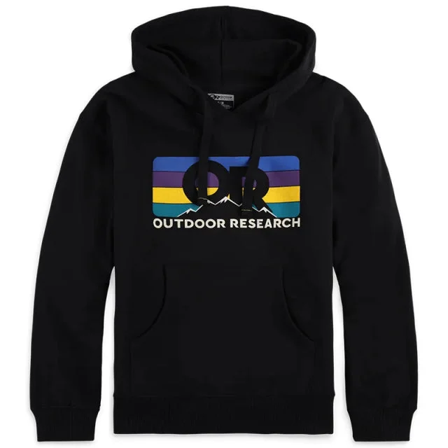 OR Advocate Stripe Hoodie Hoodie with Half-Zip Sporty Casual