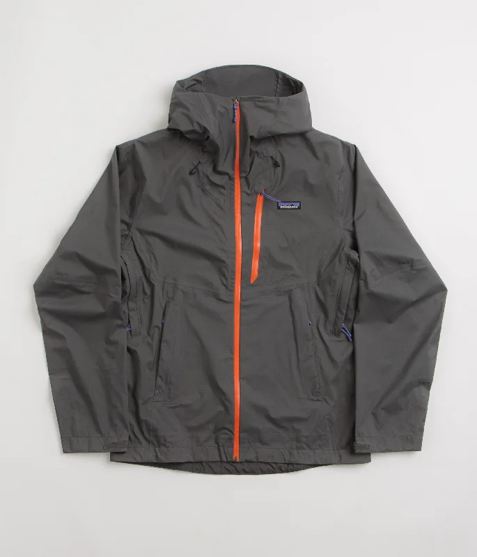Patagonia Granite Crest Rain Jacket - Forge Grey Herringbone Jacket Houndstooth Jacket Plaid Jacket Patagonia Granite Crest Rain Jacket - Forge Grey Herringbone Jacket Houndstooth Jacket Plaid Jacket