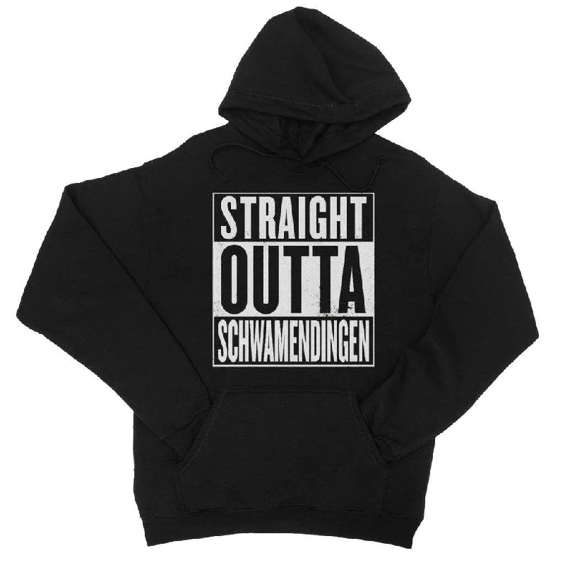 Str8 Schwamendingen Hoodie Hoodie with Mock Neck Collared Structured