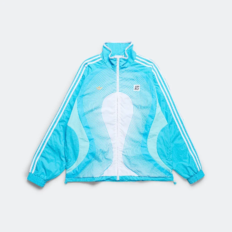 Track Jacket x NTS Radio - Bliss Blue/White Rayon Jacket Velvet Jacket Corduroy Jacket Track Jacket x NTS Radio - Bliss Blue/White Rayon Jacket Velvet Jacket Corduroy Jacket
