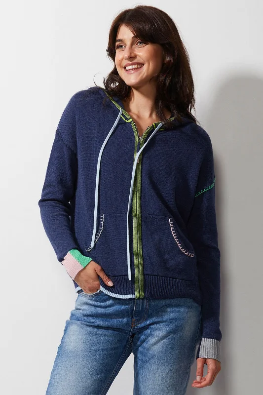 Zaket & Plover Handcraft Hoodie Hoodie with Drawcord Adjustable Secure