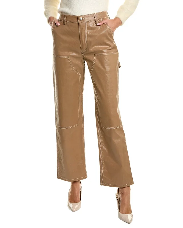 St. John Laminated Twill Pant Elegant Dress Pants