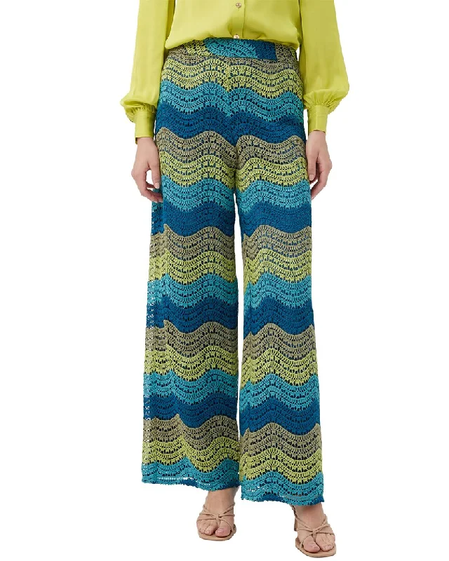 Trina Turk Sutherland Pant Warm Wool Trousers