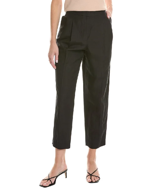 Lafayette 148 New York Franklin Silk & Linen-Blend Pant Elegant Trouser Pants