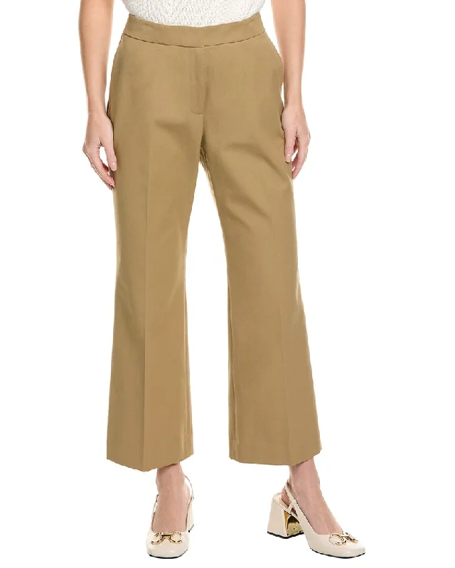 Lafayette 148 New York Gates Flared Ankle Pant Wide-Legged Palazzos