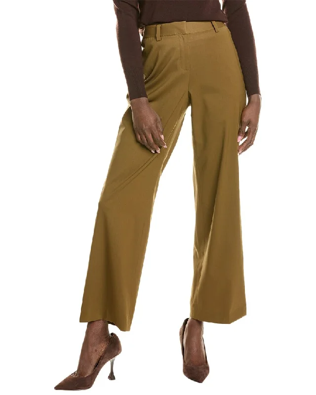 Lafayette 148 New York Gates Wool-Blend Pant Casual Yoga Pants