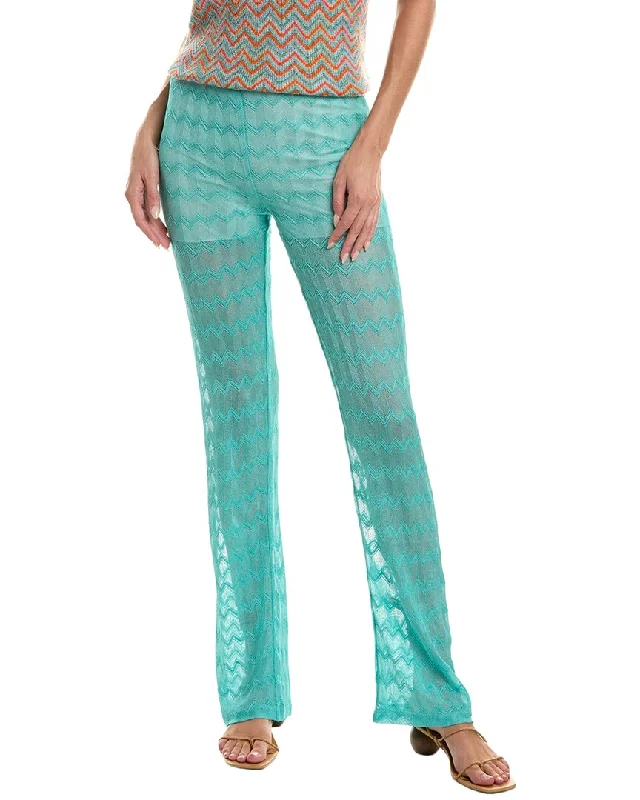 M Missoni Zig Zag Pant Soft Stretch Trousers