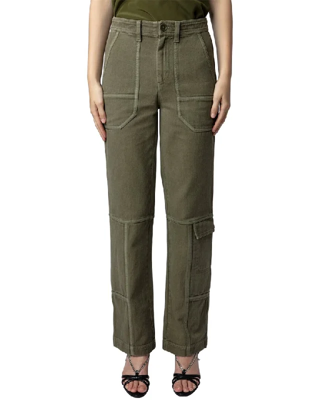 Zadig & Voltaire Pepper Pant Elegant Wool Trousers