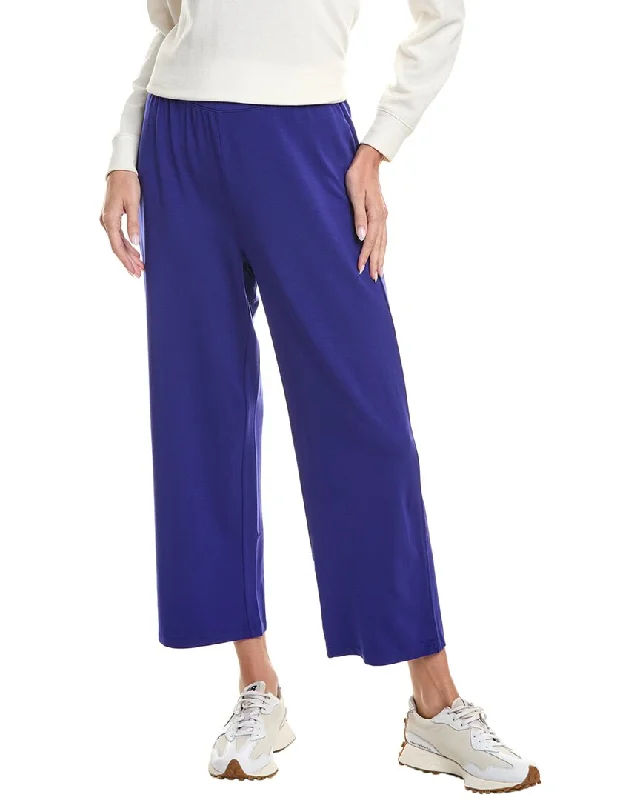 Eileen Fisher Straight Cropped Pant Fashionable Track Pants