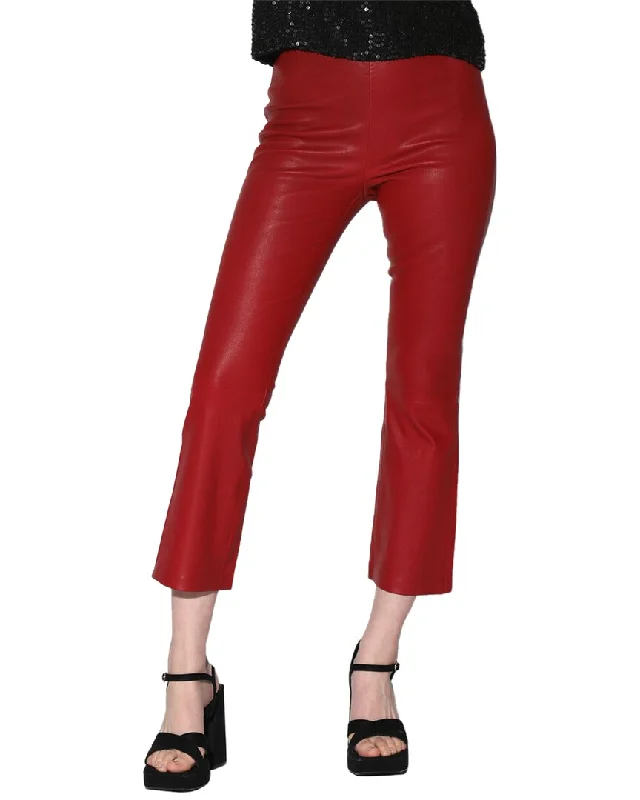 Walter Baker Lori Fitted Leather Pant Comfy Athletic Pants