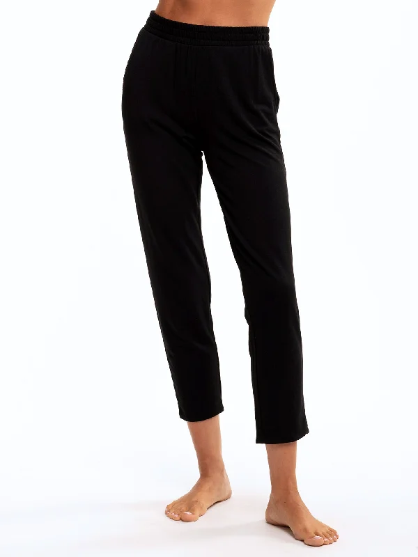 Eloraina Feather Fleece Pant Fashionable Button-Up Pants