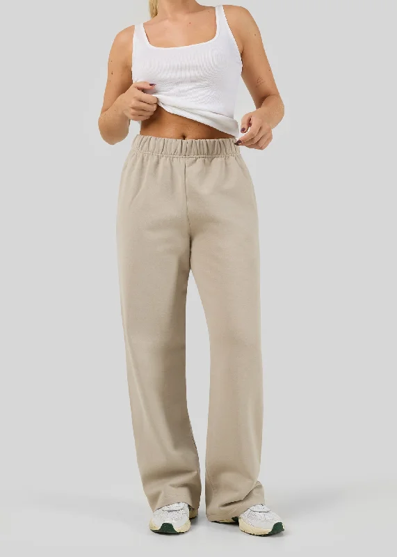 Comfort Zone Tracksuit Pants Taupe Comfortable Jogger Trousers