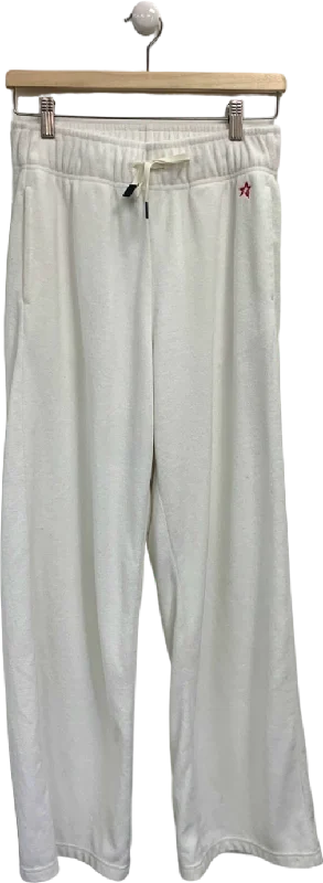 Perfect Moment White Track Pants UK S Cozy Knit Pants