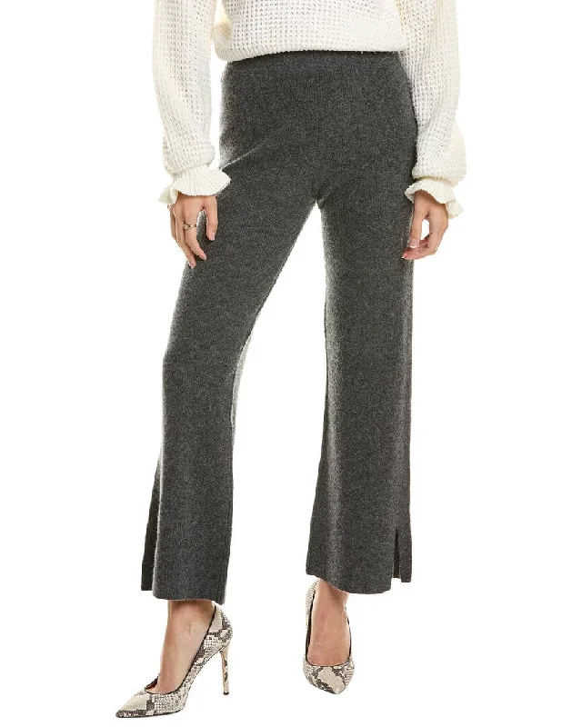 philosophy Needle Rib Cashmere Pant Trendy Printed Leggings