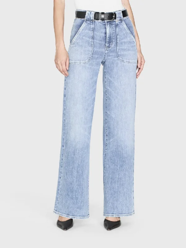 FRAME Modern Pocket Jean in Carpenter Chic Cropped Jeans