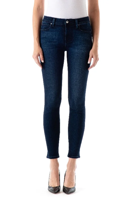 SOLA MID RISE SKINNY JEAN IN LUXE Comfortable Flare Leg Jeans