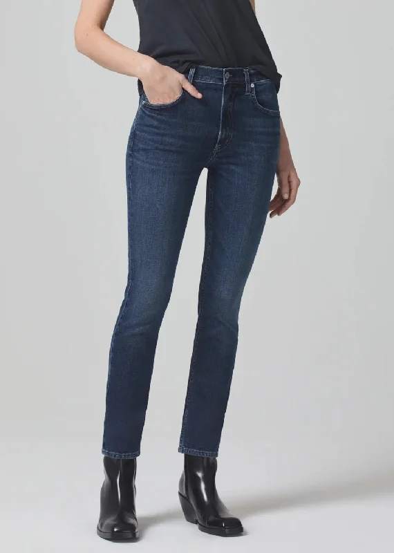 Sloane Mid Rise Skinny Jean Comfortable Stretch Denim Jeans