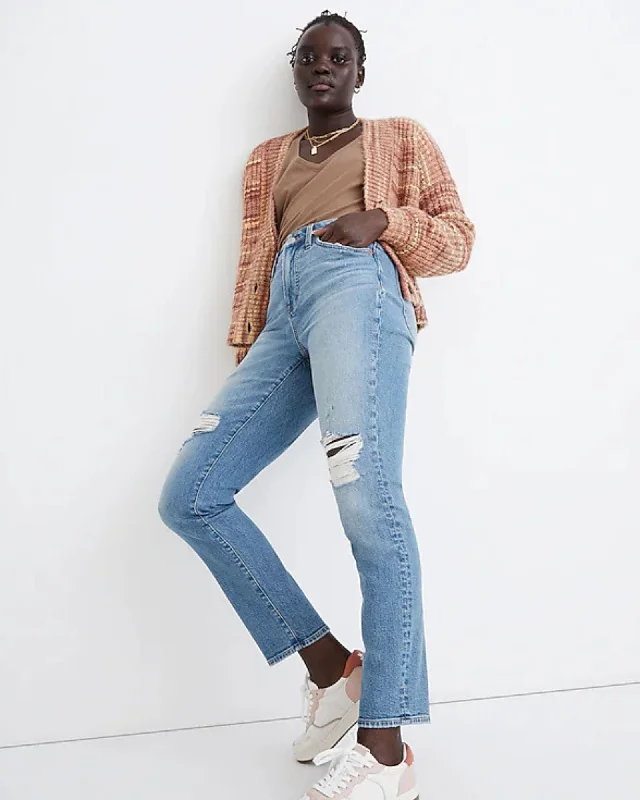 The Perfect Vintage Jean Fashionable Cropped Denim Jeans