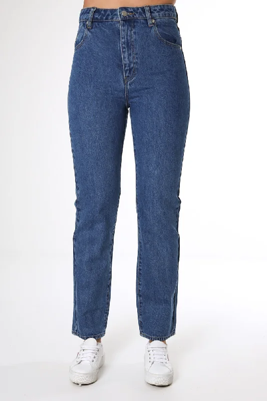 Original Straight Jean Ashley Blue Elegant Bootcut Fit Jeans