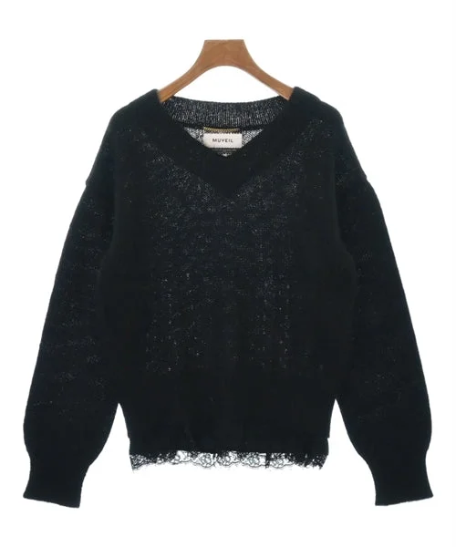 MUVEIL Sweaters Polka Dot Checkered Tartan