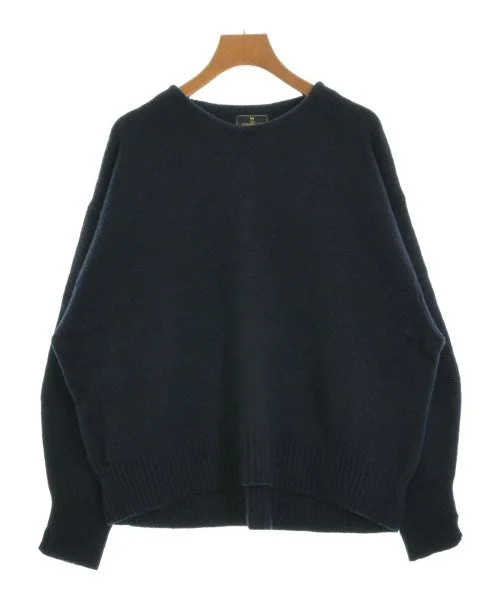 URBAN RESEARCH DOORS Sweaters Mesh Blend Leather Blend Suede Blend