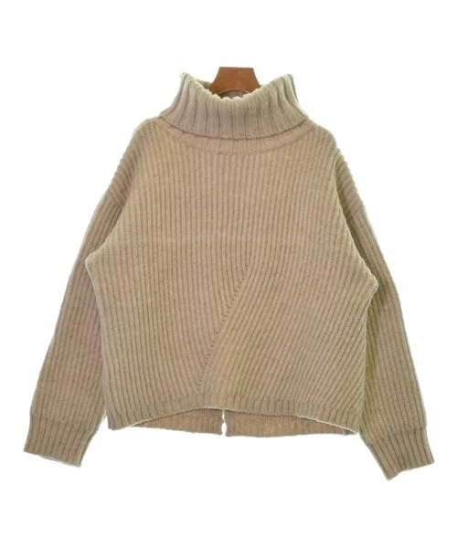 un dix cors Sweaters Mesh Blend Leather Blend Suede Blend