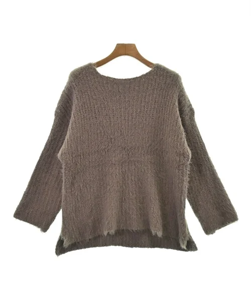 MELROSE CLAIRE Sweaters Real Fur Shearling Chenille