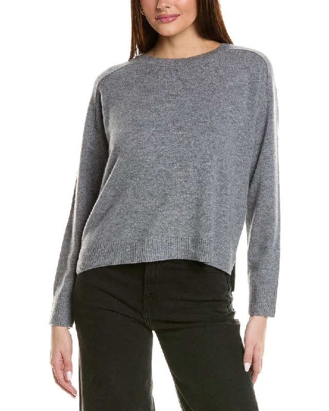 Design History Crewneck Cashmere Sweater Spandex Rayon Corduroy