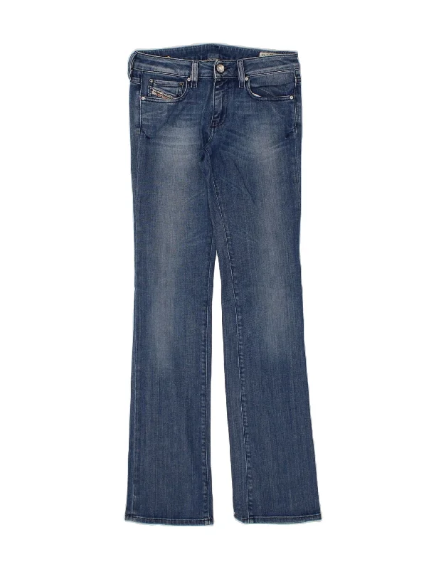 DIESEL Womens Ronhary Bootcut Jeans W28 L34 Blue Cotton Cozy Tencel Blend Denim Jeans DIESEL Womens Ronhary Bootcut Jeans W28 L34 Blue Cotton Cozy Tencel Blend Denim Jeans