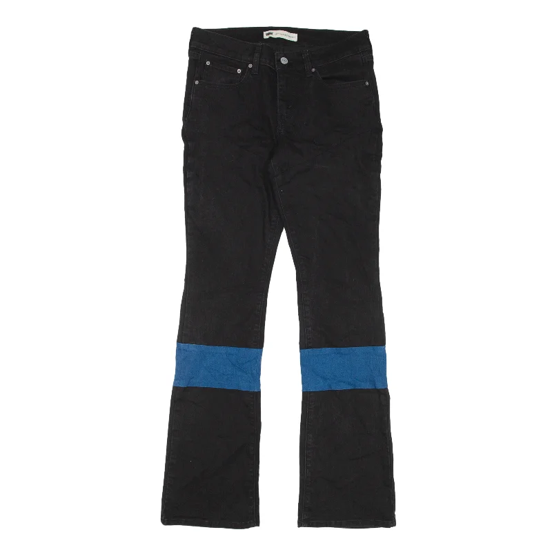 LEVI'S 515 Jeans Black Denim Relaxed Bootcut Womens W29 L31 Stylish High-Rise Mom Jeans LEVI'S 515 Jeans Black Denim Relaxed Bootcut Womens W29 L31 Stylish High-Rise Mom Jeans