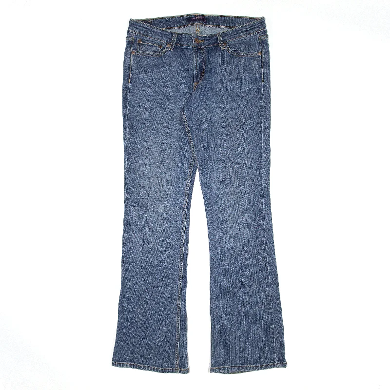 LEVI'S 518 Superlow Jeans Blue Denim Slim Bootcut Womens W32 L32 Fashionable Slim Fit Jeans LEVI'S 518 Superlow Jeans Blue Denim Slim Bootcut Womens W32 L32 Fashionable Slim Fit Jeans