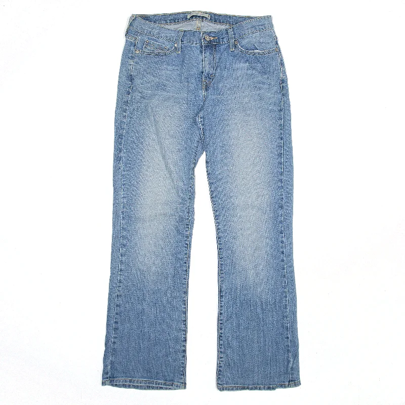 LEVI'S 529 Jeans Blue Denim Regular Bootcut Stone Wash Womens W30 L30 Cozy Relaxed Fit Jeans LEVI'S 529 Jeans Blue Denim Regular Bootcut Stone Wash Womens W30 L30 Cozy Relaxed Fit Jeans
