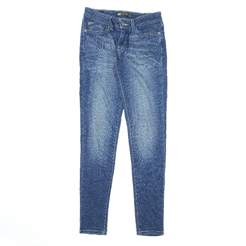 LEVI'S 535 Legging Jeans Blue Denim Slim Skinny Stone Wash Womens W25 L29 Casual Straight-Leg Jeans LEVI'S 535 Legging Jeans Blue Denim Slim Skinny Stone Wash Womens W25 L29 Casual Straight-Leg Jeans