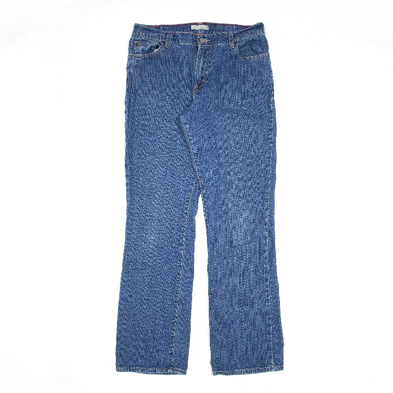LEVI'S 550 Jeans Blue Denim Relaxed Bootcut Womens W30 L32 Casual Wide-Legged Denim Jeans LEVI'S 550 Jeans Blue Denim Relaxed Bootcut Womens W30 L32 Casual Wide-Legged Denim Jeans