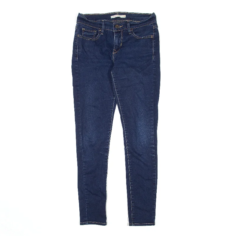 LEVI'S 710 Jeans Blue Denim Slim Skinny Womens W26 L28 Trendy Bootcut High-Waisted Jeans LEVI'S 710 Jeans Blue Denim Slim Skinny Womens W26 L28 Trendy Bootcut High-Waisted Jeans