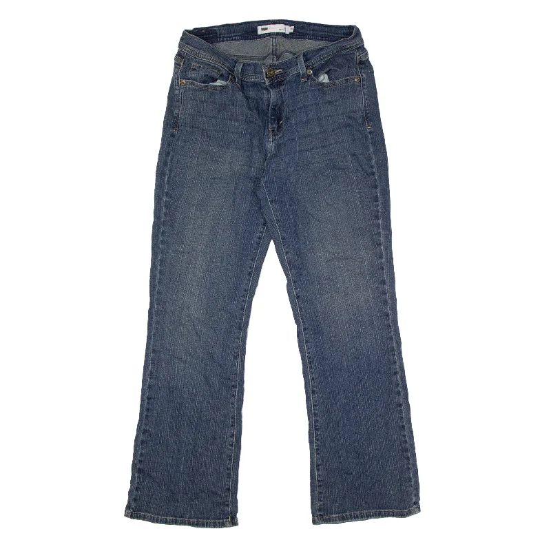 LEVI'S Curvy 529 Jeans Blue Denim Regular Bootcut Stone Wash Womens W30 L30 Fashionable Slim Fit Jeans LEVI'S Curvy 529 Jeans Blue Denim Regular Bootcut Stone Wash Womens W30 L30 Fashionable Slim Fit Jeans
