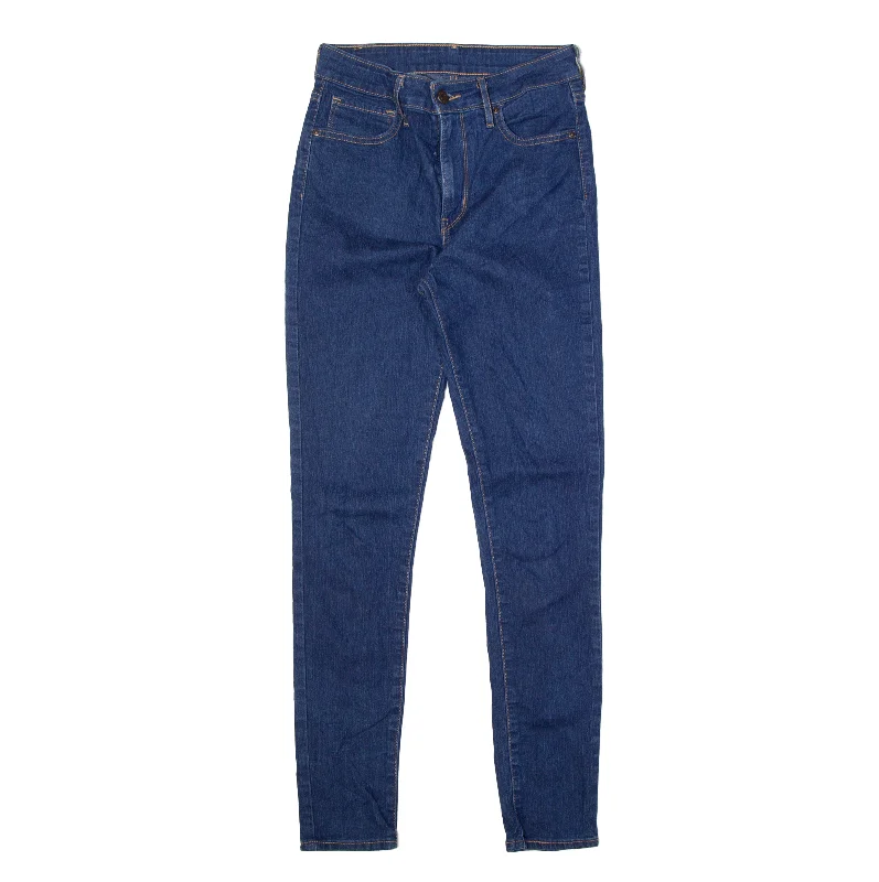 LEVI'S Jeans Blue Denim Regular Skinny Womens W24 L30 Comfortable Zip-Fly Denim Jeans LEVI'S Jeans Blue Denim Regular Skinny Womens W24 L30 Comfortable Zip-Fly Denim Jeans