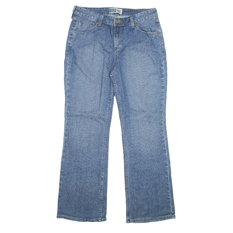 LEVI'S Signature Mid Rise Jeans Blue Denim Regular Bootcut Womens W32 L32 Stylish Tapered Fit Jeans LEVI'S Signature Mid Rise Jeans Blue Denim Regular Bootcut Womens W32 L32 Stylish Tapered Fit Jeans