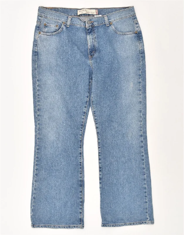 LEVI'S Womens 315 Bootcut Jeans US 16 2XL W36 L29 Blue Cotton Cozy Stretch High-Waist Jeans LEVI'S Womens 315 Bootcut Jeans US 16 2XL W36 L29 Blue Cotton Cozy Stretch High-Waist Jeans