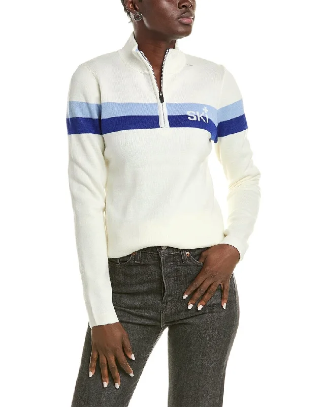 Meister x Fera Patrol Wool-Blend 1/2-Zip Sweater Neon Metallic Matte