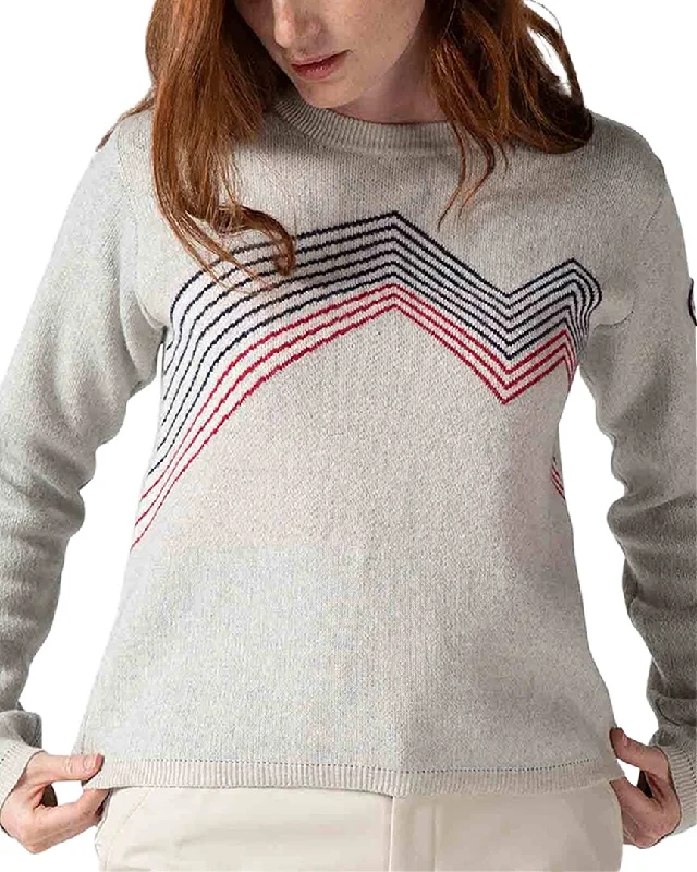 Rossignol Mountain Wool & Cashmere-Blend Sweater Slim Fit Regular Fit Oversized