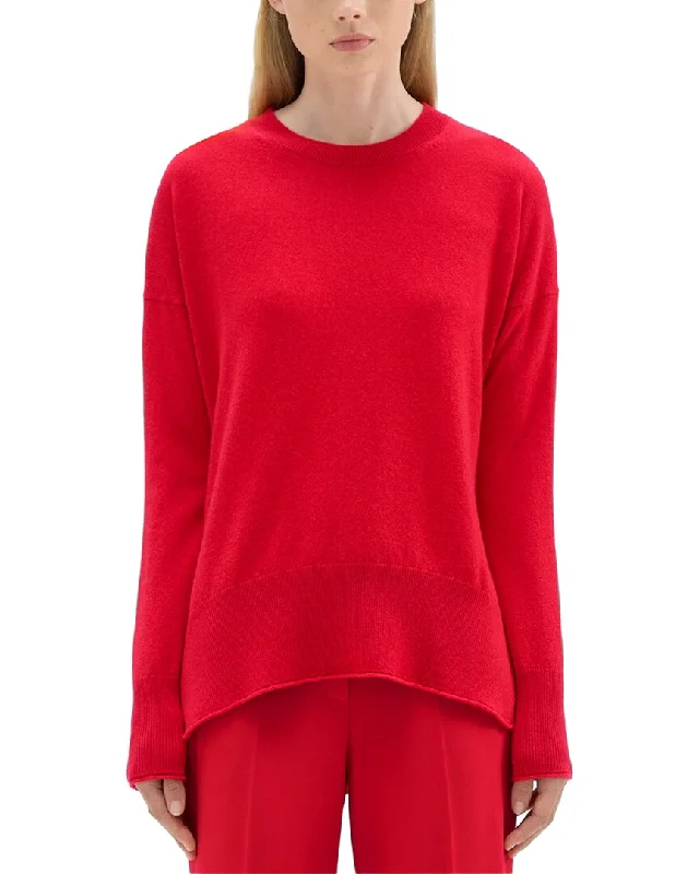 Theory Cashmere Karenia Sweater Slim Fit Regular Fit Oversized