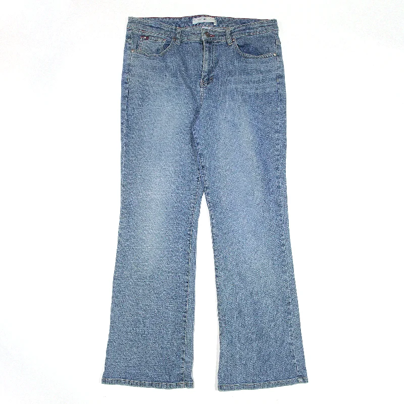 TOMMY HILFIGER Jeans Blue Denim Regular Bootcut Womens W32 L30 Casual Straight-Leg Jeans TOMMY HILFIGER Jeans Blue Denim Regular Bootcut Womens W32 L30 Casual Straight-Leg Jeans