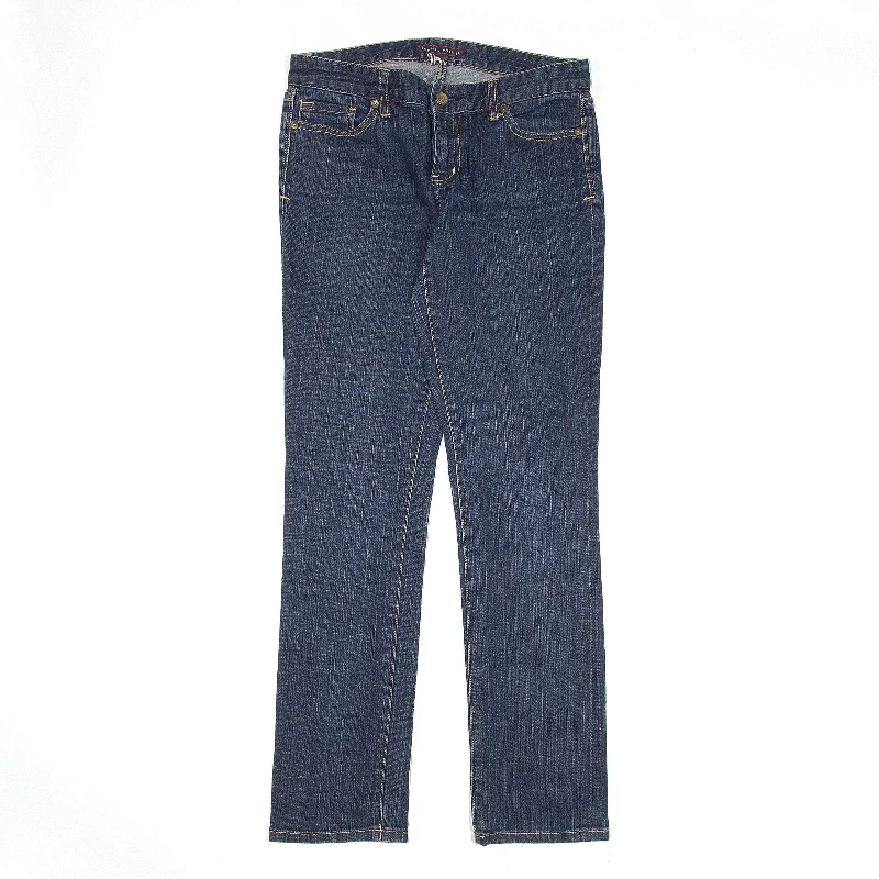 TOMMY HILFIGER Jeans Blue Denim Slim Straight Womens W20 L30 Fashionable White Denim Jeans TOMMY HILFIGER Jeans Blue Denim Slim Straight Womens W20 L30 Fashionable White Denim Jeans