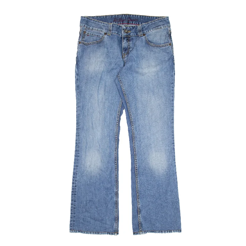 TOMMY HILFIGER Sally Jeans Blue Denim Regular Bootcut Womens W30 L32 Chic Vintage-Inspired Denim Jeans TOMMY HILFIGER Sally Jeans Blue Denim Regular Bootcut Womens W30 L32 Chic Vintage-Inspired Denim Jeans