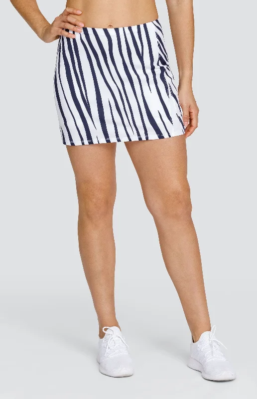 Bronx 14.5" Skort - Zebra Stripes low waist skirt