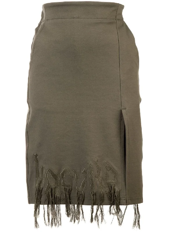 DYING TO LIVE SKIRT linen skirt relaxed